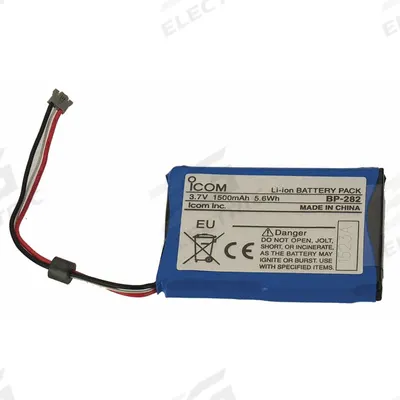 ICOM Radio Battery: Fits Icom, For M25 Series, 1,500 mAh, Lithium Ion, Waterproof - ICOM-Compatible Batteries