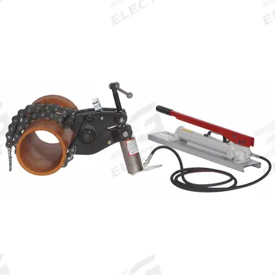 WHEELER-REX Hydraulic Pipe Cutter: 18 in Max, 4 in Min, For Cast Iron, Max 6,000 psi - Pipe Cutters