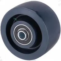 APPROVED VENDOR Caster Wheel: 4 in Wheel Dia., 2 in Wheel Wd, Polyurethane, 550 lb Load Rating, Std (MPN P-U-040X020/050K-AM). Key specifications — Brand: APPROVED VENDOR; Wheel/Tread Color: Green.