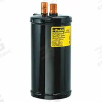VIRGINIA Suction Line Accumulator: 1/2 in Sweat, 0.07 lb Capacity, 10.37 in Ht, 3 in Dia (MPN VA314S ACCUMLATOR). Key specifications — Shell Material: Steel; Connection Material: Copper; Brand: VIRGINIA; Metering Orifice: Yes.