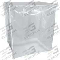CRESTWARE Pan Rack Cover: 22 in Wd, 34 in Ht, 28 in Dp, PVC, Clear, ABPR10C. Key specifications — Brand: CRESTWARE; Color: Clear; Material: PVC; Product Type: Pan Rack Cover; NSF Certified: No; Insulated: No; Manufacturer Part Number: ABPR10C.