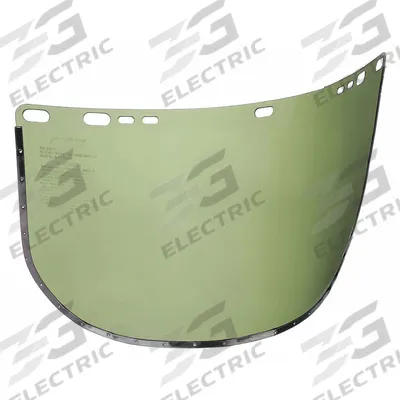 JACKSON SAFETY Face Shield Visor: 15 1/2 in Overall Wd, 8 in Overall Ht - General Purpose Replacement Visors