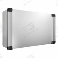 RITTAL Control Cabinet: 15 in Overall Ht, 23.6 in Overall Wd, 8.3 in Overall Dp, 1/12 (MPN 6320550). Key specifications — Brand: RITTAL; Mounting Type: 130 mm Support Arm Connection.