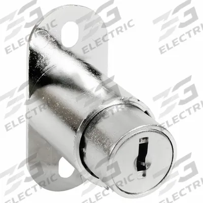 COMPX NATIONAL Sliding Door Lock: 1 in Lg, 7/8 in Wd - Locks for Sliding Doors