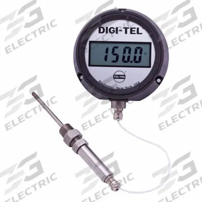 TEL-TRU Digital Thermometer: -75°F to 750°F, +/-0.4, 0.1°F /0.1°C - Industrial Digital Pocket Thermometers
