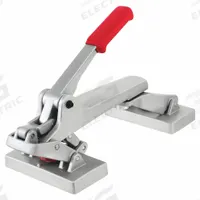 ROBERTS Carpet Stretcher: 7 7/8 in Overall Wd, 7 1/2 in Overall Ht, 7 1/4 in Clamp Face Wd, Steel (MPN 10-128). Key specifications — attr1004966: Carpet Stretcher; attr1004967: ROBERTS; attr1008738: Aluminum; attr1008745: Adjustable; attr1008746: Steel; attr1015342: Custom Molded Carrying Case.