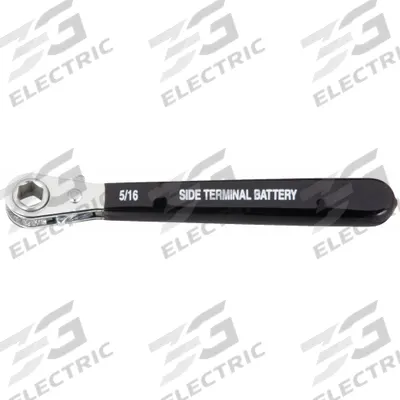 WESTWARD Battery Wrench: Battery Wrench, 5/16 in, Rubber - Battery Wrenches