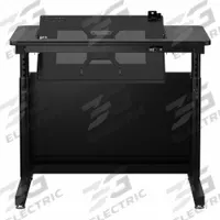 VERSADESK Standing Desk: Black, Wood, 36 in Overall Wd, 24 in Overall Dp, 36 in Max Desktop Ht (MPN RST3624-BB). Key specifications — Frame Color: Black; Frame Material: Laminate; Brand: VERSADESK; Desktop Color: Black; Desktop Material: Wood.