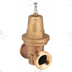APOLLO Water Pressure Reducing Valve: NPT x NPT, 1 1/2 in Pipe Size, Bronze, 25 psig to 75 psig (MPN 36LF20701). Key specifications — Brand: APOLLO; Low-Lead Compliance: Low-Lead Compliant.
