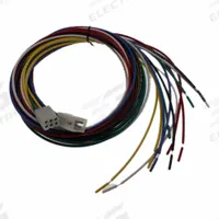 SPEED WIRING PRODUCTS Connector: Molex, .093, 6 Poles, 48 in Wire Lead Lg, 7 A, 250V AC (MPN HA-06-4848). Key specifications — Wire Type: Hookup & Lead Wire (UL 1015); Brand: SPEED WIRING PRODUCTS; Number of Poles: 6; Voltage Rating: 250V AC; Wire Jacket Material: PVC; Current Rating: 7 A; Wire Color: Red; Kit Contents - Description: (1) Receptacle with Female Contacts.