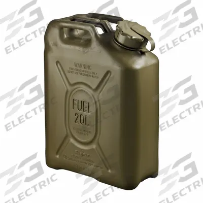 SCEPTER Gas Can: 5 gal Capacity, Gasoline, HDPE - Plastic Fuel & Gas Cans