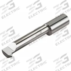 MICRO 100 Threading Tool: 1/8 in Shank Dia., Bright (Uncoated), -0.0130 in Center to Cutting Tip (MPN IT-050200)