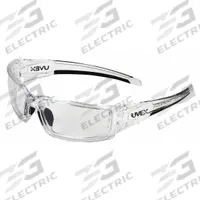 UVEX BY PIP Safety Glasses: Clear Lens, Full-Frame, HydroShield® Anti-Fog, Clear Frame (MPN S2970HS). Key specifications — Brand: UVEX BY PIP; Frame Color: Clear; Lens Color: Clear.