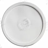 QORPAK Pail Lid: Tear Tab, 12 1/4 in Overall Dia, White, Plastic, 1H2/Y27/S, 12 1/4 in Dia. (MPN 240135). Key specifications — attr1188872: QORPAK; attr1265149: 1H2/Y27/s; attr1188855: 21RP44; attr1188854: Plastic; attr1188856: 240132.