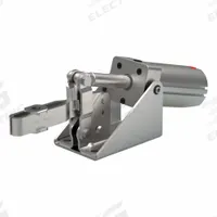 DE-STA-CO Pneumatic Toggle Clamp: 856 lbf Capacity, 99° Swing (MPN 810-UEH). Key specifications — Brand: DE-STA-CO.