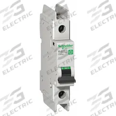 SCHNEIDER ELECTRIC IEC Miniature Circuit Breaker: 2 A Amps, 60V DC, 14kA at 120/240V AC, Screw Clamp (MPN M9F42102). Key specifications — Brand: SCHNEIDER; DC Voltage Rating: 60V DC; Max. AIR Rating: 14kA at 120/240V AC; Terminal Connection: Screw Clamp; AC Voltage Rating: 240/415V AC; Series: C60BP.