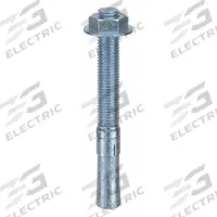 MKT FASTENING Wedge Anchor: 7 in Overall Lg, 3/4 in Dia, 3/4"-10 Thread Size, 4 in Thread Lg, 5 PK (MPN 2634700). Key specifications — Brand: MKT FASTENING; Anchor Type: Wedge; Finish Type: Zinc Plated.