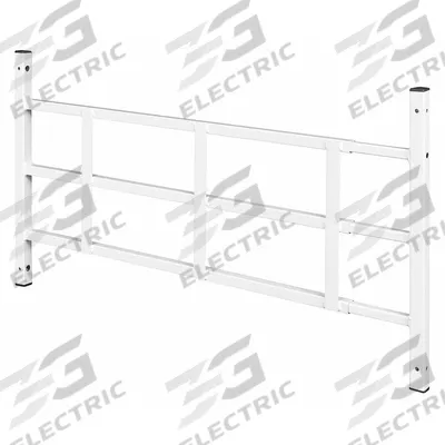 PRIME-LINE Window Security Guard: Fixed, 32 1/2 in to 54 in, 15 1/4 in Ht, 3 Bars - Fixed-Installation Window Security Bars