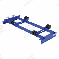 VESTIL Drum Rack: 17 in x 43 in x 7 in, 800 lb Wt Capacity, For 30 gal/55 gal Drum Capacity, Blue (MPN PRDC-42-R). Key specifications — Color/Finish: Blue; For Drum Capacity: 30 gal; Wheel Material: Poly; Brand: VESTIL.