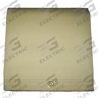 MAURITZON Tarp: 11.5 ft Lg, 9.5 ft Wd, Heavy Duty, 20 mil, Vinyl, Tan, 14.5 oz/sq yd - Vinyl Tarps