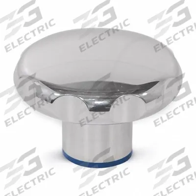 JW WINCO Hand Knob: Fluted, Stainless Steel, M8x1.25 Thread, 0.8594 in Thread Lg - Hygienic Fluted Knobs with Threaded Hole