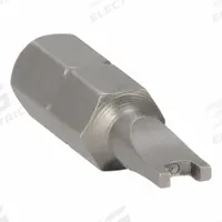 JB INDUSTRIES Refrigerant Cap Lock Bit: 3/8 in Overall Lg, Steel, Black, Universal (MPN SHLD-BIT). Key specifications — Compatible Refrigerant Type: Universal; Includes: Bits; Material: Steel; Color: Black; Brand: JB INDUSTRIES; Product Type: Refrigerant Cap Lock Bit.