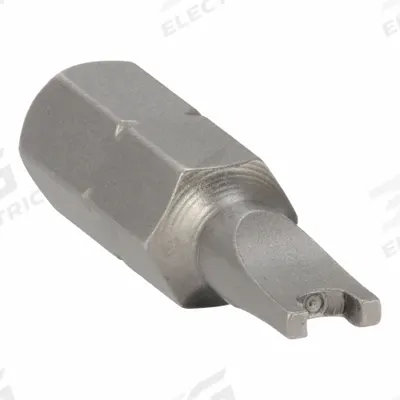 JB INDUSTRIES Refrigerant Cap Lock Bit: 3/8 in Overall Lg, Steel, Black - Tamper Resistant Screw Drivers & Bits