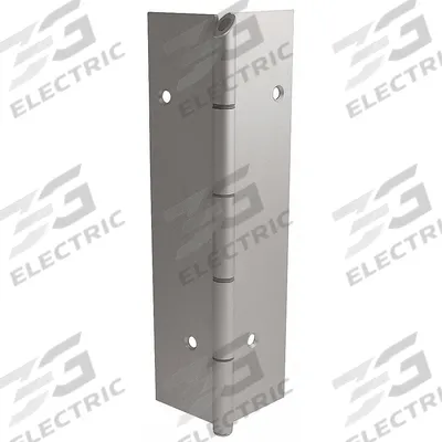 MARKAR Piano Hinge: Steel, 7 ft Leaf Ht, 1 3/4 in Leaf Wd - Full Mortise-Mount Piano Hinges