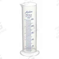 APPROVED VENDOR Graduated Cylinder: Polypropylene, 250 mL, 8.5 fl oz, To Contain (TC), Round (MPN 537835-0250). Key specifications — attr1370610: Round; attr1370612: Colorless; attr1370591: To Contain (TC); attr1370582: APPROVED VENDOR.