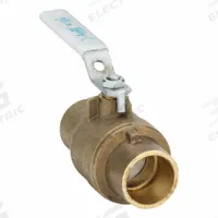 APOLLO Manual Two-Way Ball Valve: 1 in, Brass, Straight, Sweat x Sweat, 600 psi Max. Pressure (CWP) (MPN 77FLF20501). Key specifications — Brand: APOLLO; Handle: Lever.