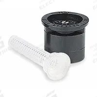 RAIN BIRD Spray Head Nozzle: 360°, 12 to 15 ft, 2.6 to 3.70 gpm, 15 to 30 psi, PVC (MPN 15FC1). Key specifications — attr982535: 12 to 15 ft; attr982520: RAIN BIRD; attr982523: 2.6 to 3.70 gpm; attr982528: 360°; attr982529: 15 to 30 psi; attr982530: Spray Head Nozzle.