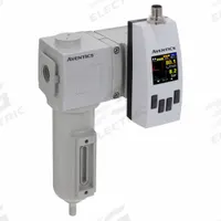NUMATICS Flow Sensor: 1/2 in NPT Inlet Size, 1/2 in NPT Outlet Size, 5 Pin M12 Connector, AF2 (MPN 8652AVBP4JA000N). Key specifications — attr937687: 5 Pin M12 Connector; attr937679: Colored and Rotatable OLED Display; attr937698: 652.