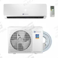 HESSAIRE Mini-Split Air Handler/Condenser: 4,000 BtuH to 12,000 BtuH, 400 sq ft – 600 sq ft, 230V AC (MPN H12TT2). Key specifications — Brand: HESSAIRE; Voltage: 230V AC; Special Features_Broad: Remote Control.