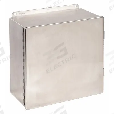 HOFFMAN Enclosure: Steel, 6 in x 4 in x 3 in, NEMA 12/13, Solid Cover - Steel Dust-Tight Enclosures