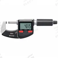 MAHR IP65 Ratchet Digital Micrometer: 0 in to 1 in /0 mm to 25 mm, Inch/Metric, IP65 (MPN 4157011). Key specifications — attr1182744: 0.00005 in/0.001 mm; attr1182751: Certificate of Inspection; attr1182776: IP65; attr1182741: MAHR; attr1182743: +/- 0.002 mm; attr1182759: Yes.