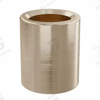 Sleeve Bearing: Bronze, SAE 841, 7/16 in Bore, 5/8 in OD, 3/4 in Lg, -35°F to 300°F, 10 PK (MPN AA627-B). Key specifications — System of Measurement: Inch; Material Grade: SAE 841; Brand: OILITE.