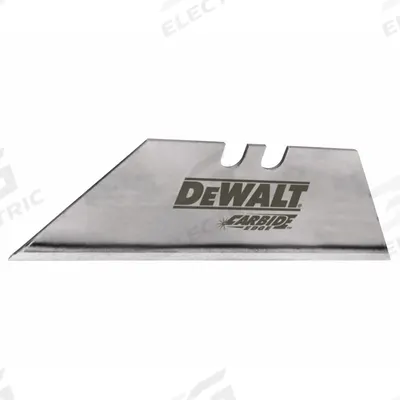 DEWALT Utility Blade: 2 1/2 in Blade Lg, 3/4 in Blade Wd, 0.024 in Blade Thick - Straight-Edge Standard-Tip Replacement Utility Blades