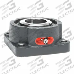 MOLINE BEARING 2 Bolt Flange Bearing: Spherical Roller, 1 7/16 in Bore, Cast Iron, Concentric Collar (MPN 19611107). Key specifications — Bore Type: Cylindrical; Brand: MOLINE BEARING; Lubricant Material: LC-2 Lithium Complex Grease; Mounting Bolt Size: 1/2 in; Split Housing: Not Split; System of Measurement: Inch.