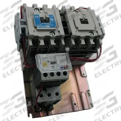EATON NEMA Magnetic Motor Starter: Reversing, 3 Poles, NEMA Size 2, 45 A, 208V AC Coil (MPN AN59GN0E5E020). Key specifications — Brand: EATON; Auxiliary Contact Form: 1NO; Coil Voltage: 208V AC; Phase: Three; Operator: None; Operator Controls: None; Auxiliary Contacts Included: 1NO; Signaling Features: Pilot Light.