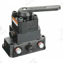 ENERPAC 4 Way Mounted Valve: 4 gpm Max Flow Rate, Three Positions, 3/8 in NPT, 3/8" NPT, Manual (MPN VMC10600D). Key specifications — attr1018253: ENERPAC; attr1018249: VMC10600D; attr1018300: Manual; attr1416406: 3/8" NPT.