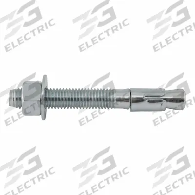 DEWALT Wedge Anchor: 5 in Overall Lg, 5/8 in Dia, 5/8"-11 Thread Size, 3 in Thread Lg - Steel Wedge Anchors