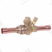 PARKER Refrigerant Ball Valve: 13.9 Cv, 5/8 in Female Sweat, Access Port, No Relief Port, 700 psi (MPN EBVP-1050 BALL VALVE). Key specifications — Brand: PARKER; Access Port: Yes; Relief Port: No; A2L Compatible: Yes.
