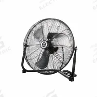 TPI COMMERCIAL Portable Fan: 18 in Blade Dia, Non-Oscillating, 3 Speeds, 21 1/2 in Ht, 22 in Wd (MPN CF-18). Key specifications — Brand: TPI COMMERCIAL; Number of Speeds: 3; Product Type: Circulating Fan; Blade Material: Aluminum; Voltage: 120V AC; Application: Commercial; Phase: Single.