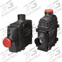 FLEETGUARD Filter Housing: Air Filter, Filter Housing, Plastic, 24 7/8 in Lg, AF55014/AF55308 (MPN AH55559). Key specifications — Product Type: Filter Housing; Compatible Filter Type: Air Filter; Brand: FLEETGUARD; Material: Plastic; Compatible with Manufacturer Model Number: AF55308.