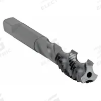 CLEVELAND Spiral Flute Tap: 5/16"-18 UNC, H3 / 2B, 3 Flute, Bottoming Chamfer (MPN C58445)