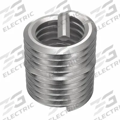 HELI-COIL Helical Insert: Tanged Tang Style, Free-Running, 5/16"-24 Thread Size, Plain - Free-Running Tanged Helical Inserts