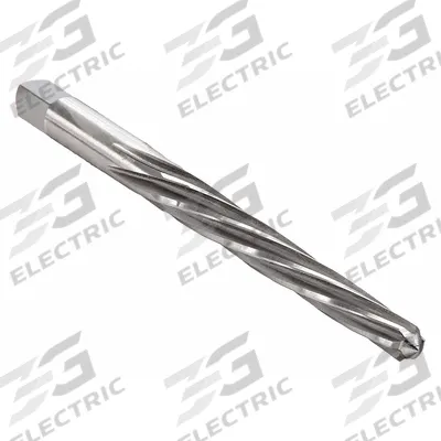 YANKEE Taper Pin Reamer: For #2 Pin, 0.1605 in x 0.2008 in Dia - Spiral-Flute Taper Pin Reamers
