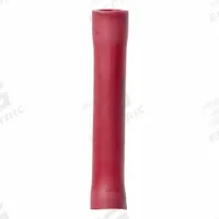 3M Butt Splice Connector: Red, Vinyl, For Wire Size 22 AWG – 18 AWG, 600 V, Pack Qty 100 (MPN 58739). Key specifications — Brand: 3M.