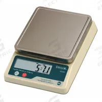 TAYLOR Food Scale: 5 3/8 in Weighing Surface Dp, 5 3/8 in Weighing Surface Wd, 2 3/4 in Overall Ht (MPN TE10FT). Key specifications — Readability: 1 g/0.1 oz; Brand: TAYLOR; IP Rating: Not IP Rated.