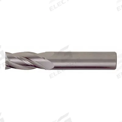CLEVELAND Square End Mill: Carbide, 4 Flute, 3/8" Mill Dia, 1-1/2" LOC, 6" OAL (MPN C61882) - Carbide Square End Mills for Aluminum
